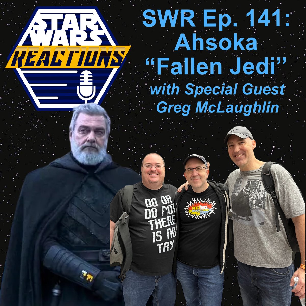 SWReactionsPod's tweet photo. Check out our 141st episode where hosts @taharris121079 and @davidmodders welcome Greg McLaughlin from @rebelbasecard as they share their reactions to #FallenJedi, the fourth part of the hit #Disney+ series #Ahsoka! #StarWars #StarWarsRebels
https://t.co/GJmd3bWgkm https://t.co/gitvkcpD3w