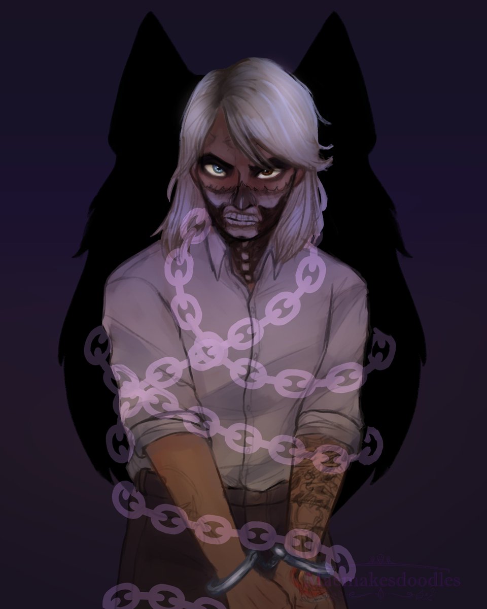 "Chained Up Dog"
quick drawing to keep me from getting rusty while I feel like shit 🙃
#nopixel #nopixelfanart