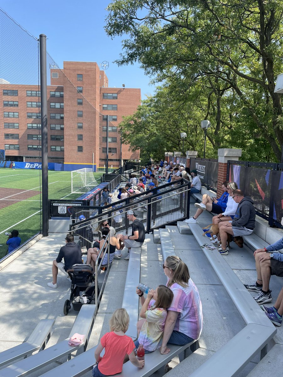 TStapletonDPU's tweet photo. Today’s @DePaulWSOC match set the record for the most revenue generated on a women’s soccer match in school history, breaking our 2015 record. 

That’s a single-game revenue record for 𝒃𝒐𝒕𝒉 of our soccer programs in less than a week. 📈 https://t.co/AlvQnihZFm