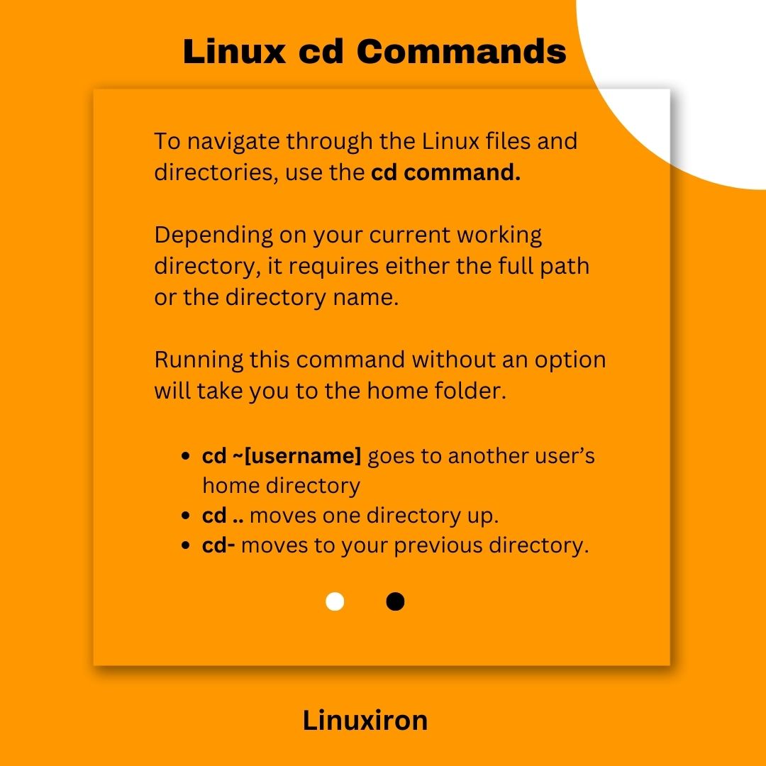 LinuxIron1's tweet photo. Linux cd Commands👇
@linux 

#linux #ubuntu #cybersecurity #pentesting #informationsecurity #hacking #DataSecurity #CyberSec #bugbountytips #Linux #websecurity #Network #NetworkSecurity #cybersecurityawareness #linux #debian #Ubuntu https://t.co/XHepKndyPr