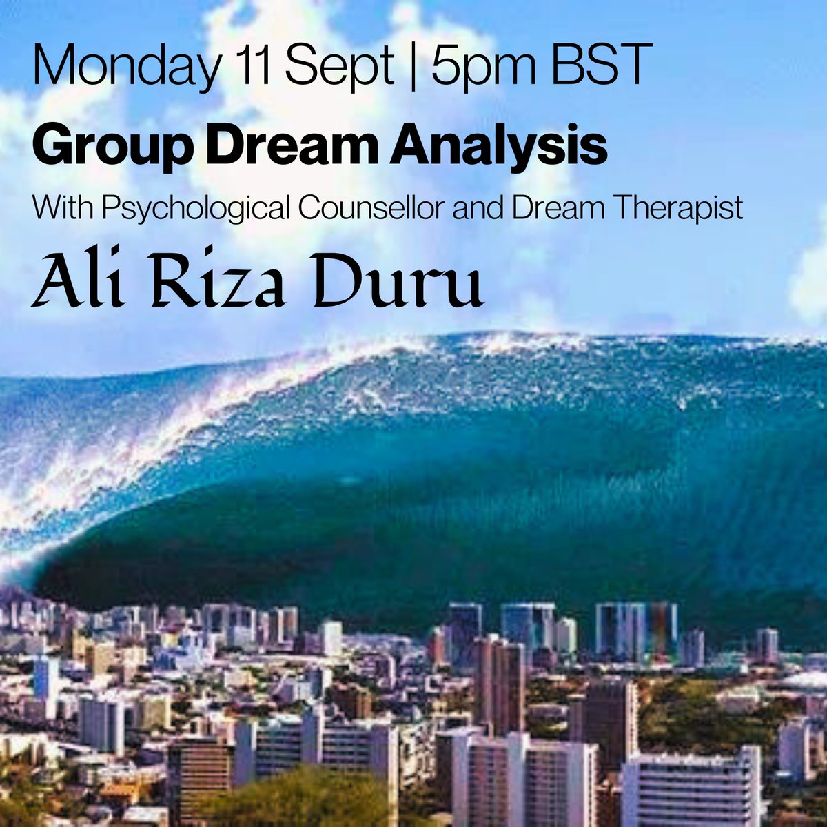 VIRTUAL DREAM PALACE continues... 
11 September
(5pm BST/UK)
Group Dream Analysis Workshop
Live on Zoom
#isthisadreampalace #dreampalaceathens #athens #dreaminterpretation #dreamanalysis #sleeponit #whatdoesitmean #freud #analysis #dreampsychology #psychology #virtualdreampalace