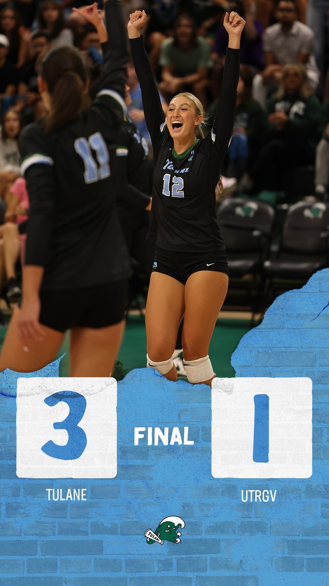 GreenWaveVB's tweet photo. Heading back to NOLA with a DUB 🤩🤩🤩

#RollWave🌊|#GrowWave https://t.co/ZzqUbJllYM