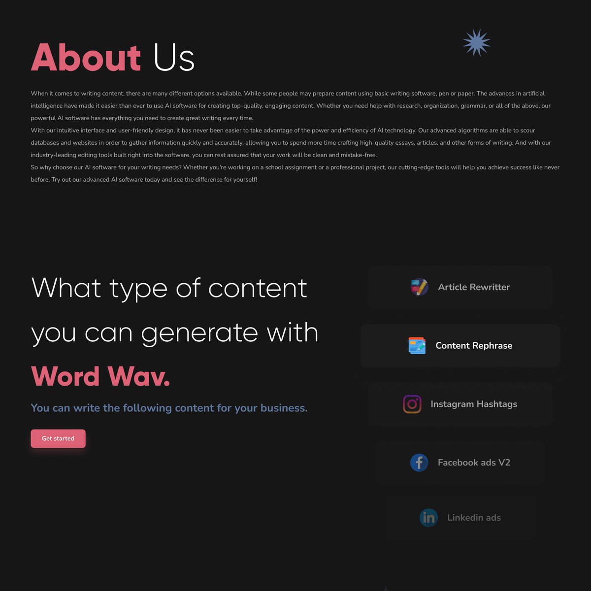 KashanBhatti8's tweet photo. 💥 AI Content genration website design 👑Need something just knock me 💌  : https://t.co/vJGdcKR1bl

#Ai #aicontentwriter #AIcontent #aiwebsite #landingpage #websitedesign #webdesign #uidesign #uxdesign #graphicdesign #uiux #uiuxdesign #uiuxdesigner #webapp #Figma https://t.co/Aif0IcpkbW