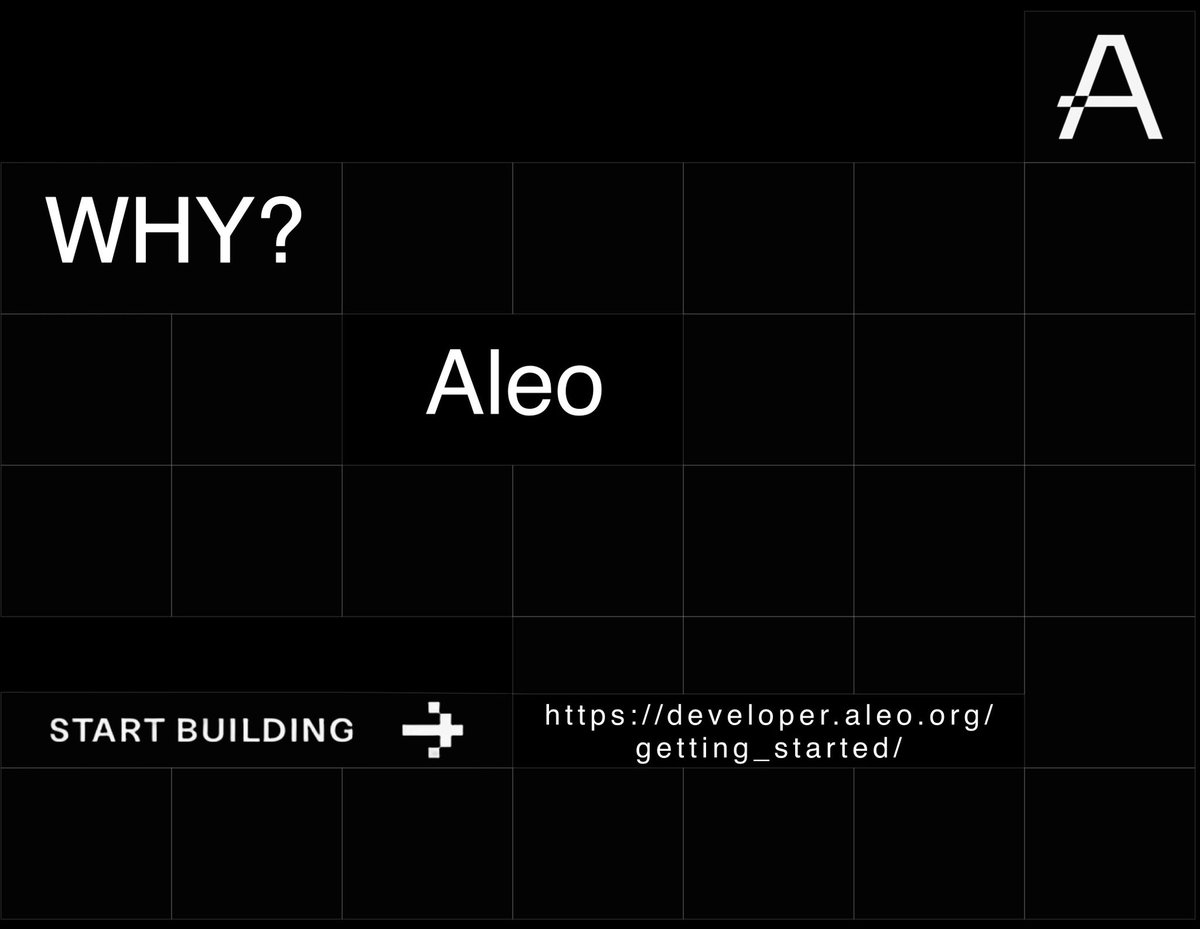 StraiK80097576's tweet photo. Hello 👋
In this topic let's understand why @AleoHQ ?
For developers and for general users🤔
go⏬️
#whyAleo
🧵1/17 https://t.co/9sNRJ1BtAe