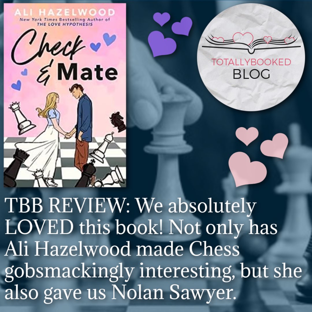 I mean do I need to say anything? Checkmate by Ali Hazelwood is, checkmate  ali hazelwood 