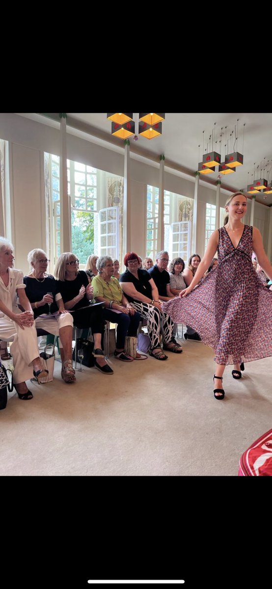 OlgaCie's tweet photo. Catwalk moment today showcasing our rental charity project with @ppwh @UofGlasgow. https://t.co/pi7cVZkBWj