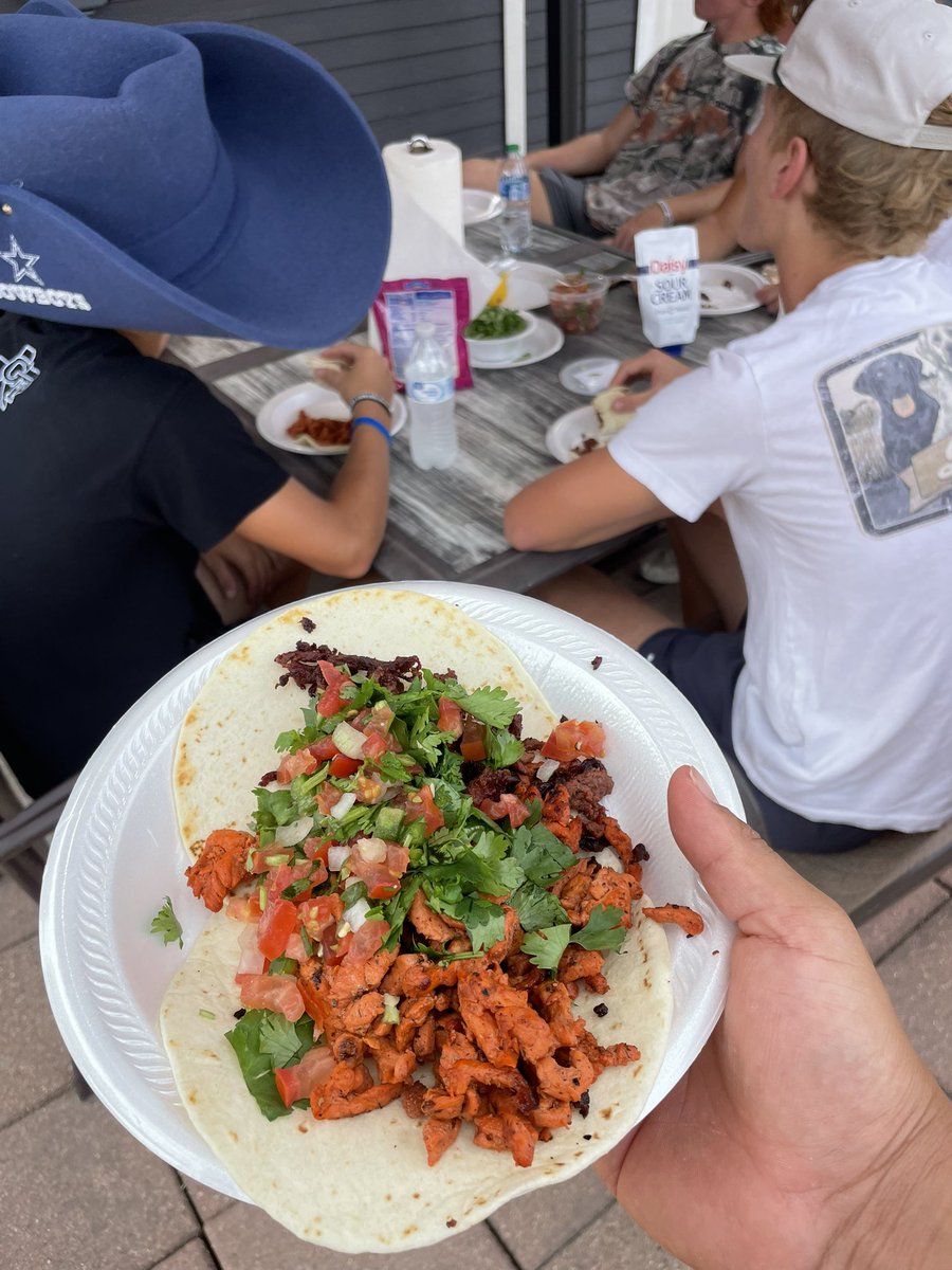 Tacos and game plan!