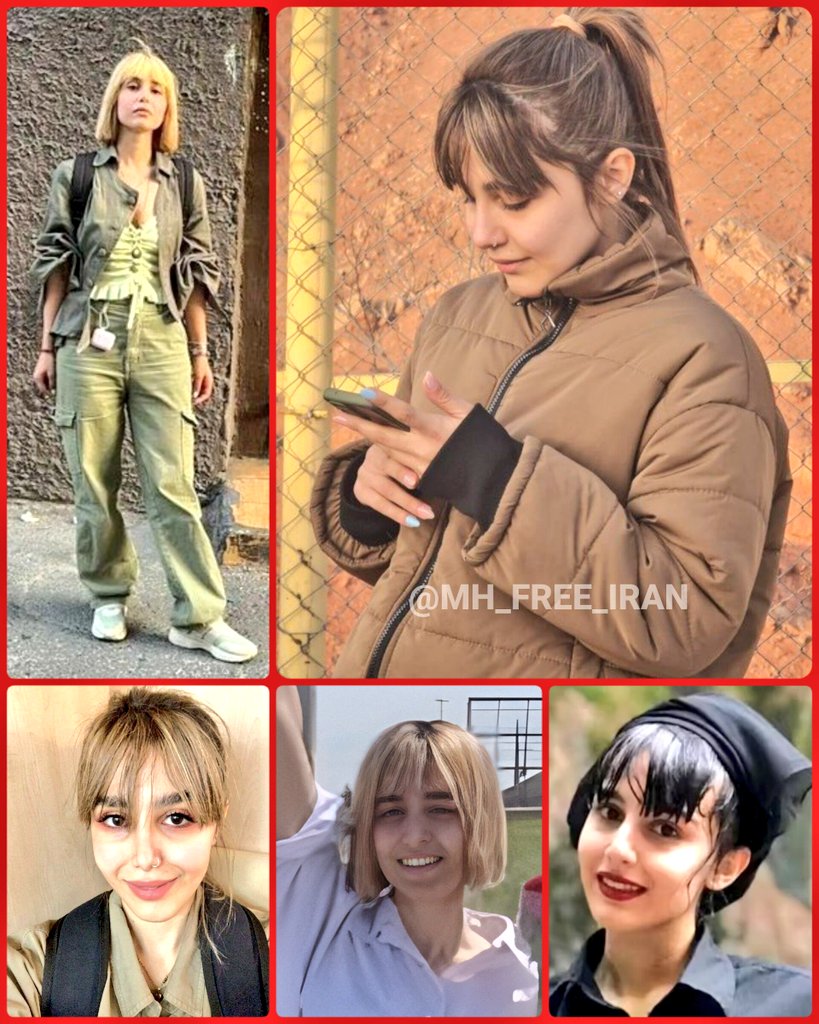 MH_FREE_IRAN's tweet photo. 🚨 قاضی گفته عکس #نازیلا_معروفیان نباید تو فضای مجازی منتشر بشه

منم برای اینکه برینم دهن قاضی، عکسشو منتشر کردم، باشد تا رستگار شوم 😎

#مهسا_امینی
#سالگرد_مهسا https://t.co/GC02Ondyyh