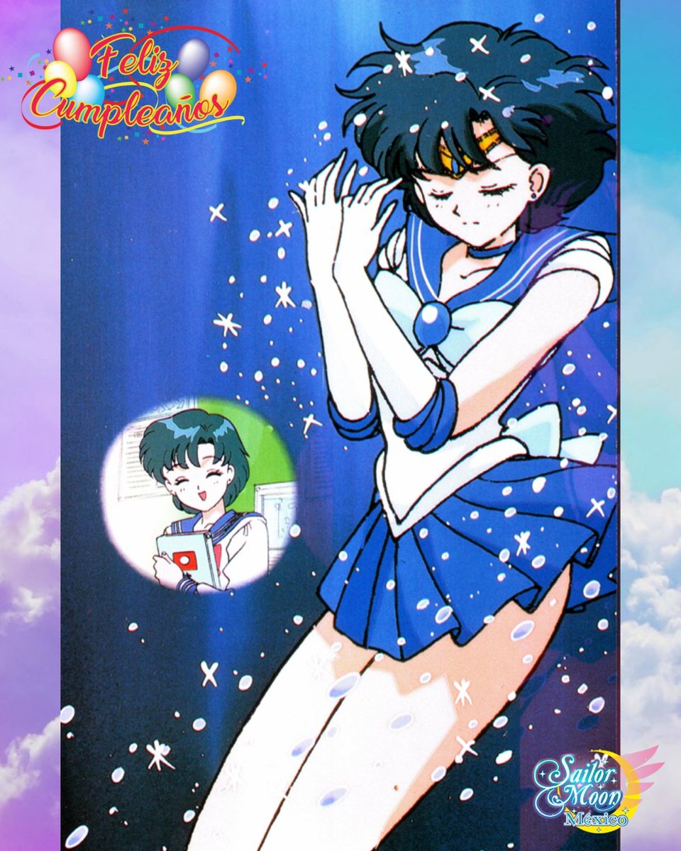 ¡Feliz Cumpleaños querida Ami Mizuno!

La más inteligente de las Sailor Guardian está de aniversario, Sailor Mercury ❤️

🎊🎂🌙⭐️💞🍰🎉🎈🎊

#amimizuno #sailormercury #sailormoonmexico #sailormoon