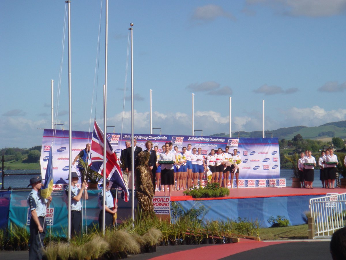Incredible results from <a href="/BritishRowing/">British Rowing</a> at #WRCHBelgrade. Had a ball working with the team again for my 14th Rowing World Champs. Loved seeing these great girls making history winning gold in the W4x 13 years after seeing the last gold in this boat class at the WRCH in NZ.