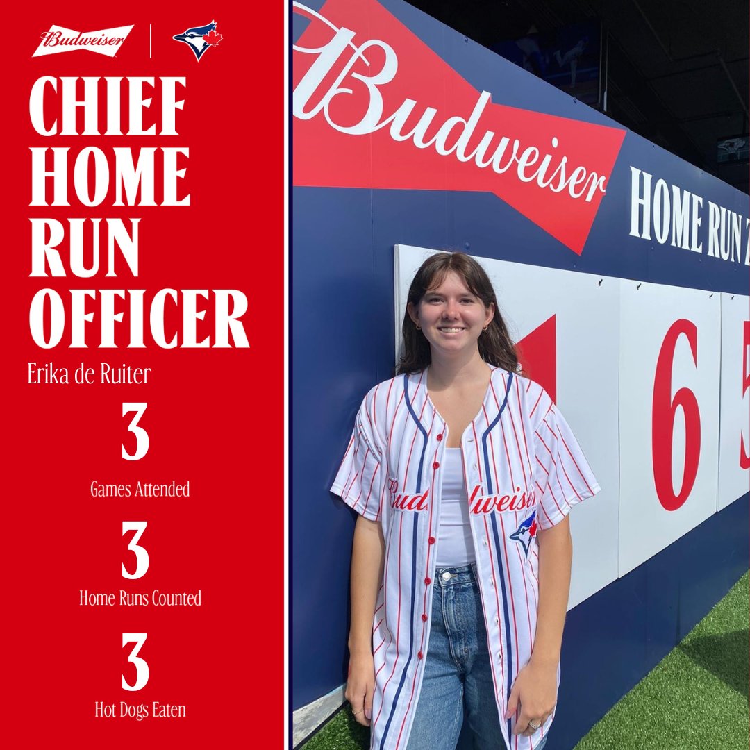 Our Chief Home Run Officer, Erika, is putting up some career high numbers ⚾️🔥