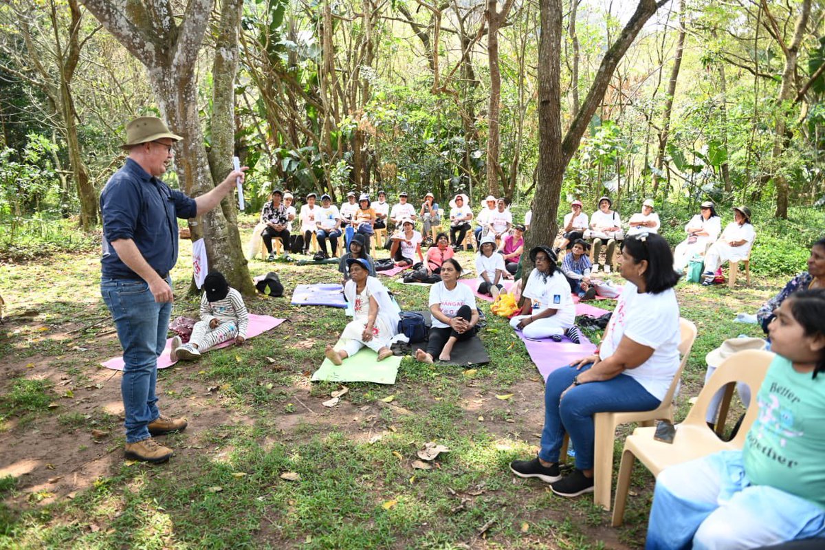 CGIDurban's tweet photo. @CGIDurban, in partnership with Name Tree and Sadafal Foundation, celebrated #MissionLiFE 🌏 &amp; the birthday of Environmental Activist Sant Naam Deo ji at Palmeit Nature Reserve🏞 1/3 
@moefcc @hci_pretoria @iccr_durban https://t.co/zKfAgA1Kcb