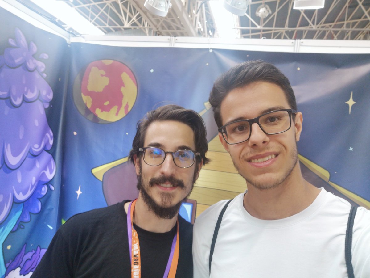 9Erix's tweet image. Hoy ha sido un gran día, he ido al @IndieDevDay y he conocido a un montón de gente increíble. Aqui os dejo unas fotos que me he hecho con @Pazos_64 @EricRod_LYV @juandiazdelgado @MaikelOrtega_