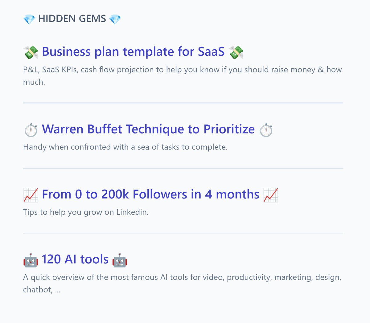 0xMehdiEch's tweet photo. Just pivoted for the second time after 5 weeks working on n&amp;w ↪️

now I also send you cool tips &amp; tools about building when you sign up to https://t.co/htw40GvlJ1

last week we had the followings tips:
cc. @_buildspace @_nightsweekends https://t.co/gfq9FXAp3e