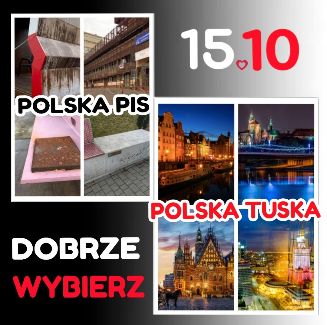 apexpredatorbar's tweet photo. @Lotos19690 15.10.2023 roku rozpoczynamy Wielkie Porządki. Wymiatamy śmieci i wietrzymy szafy.
#OpozycjaWygra
Glosujemy za wolnością i demokracją 
#RecesjaPiS ma się dobrze.
#JarekCykor tchórzy. https://t.co/T3ZPGhENbu