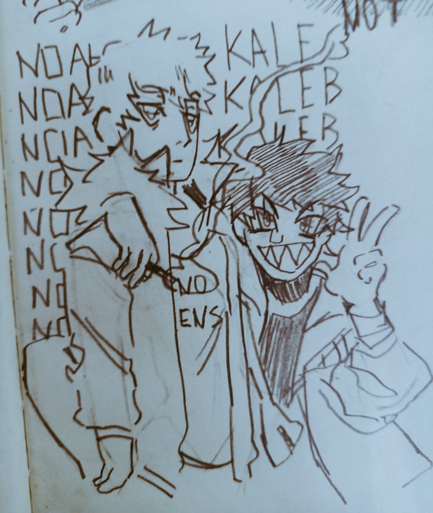 kona_zato's tweet image. Noah + Kaleb #senselife