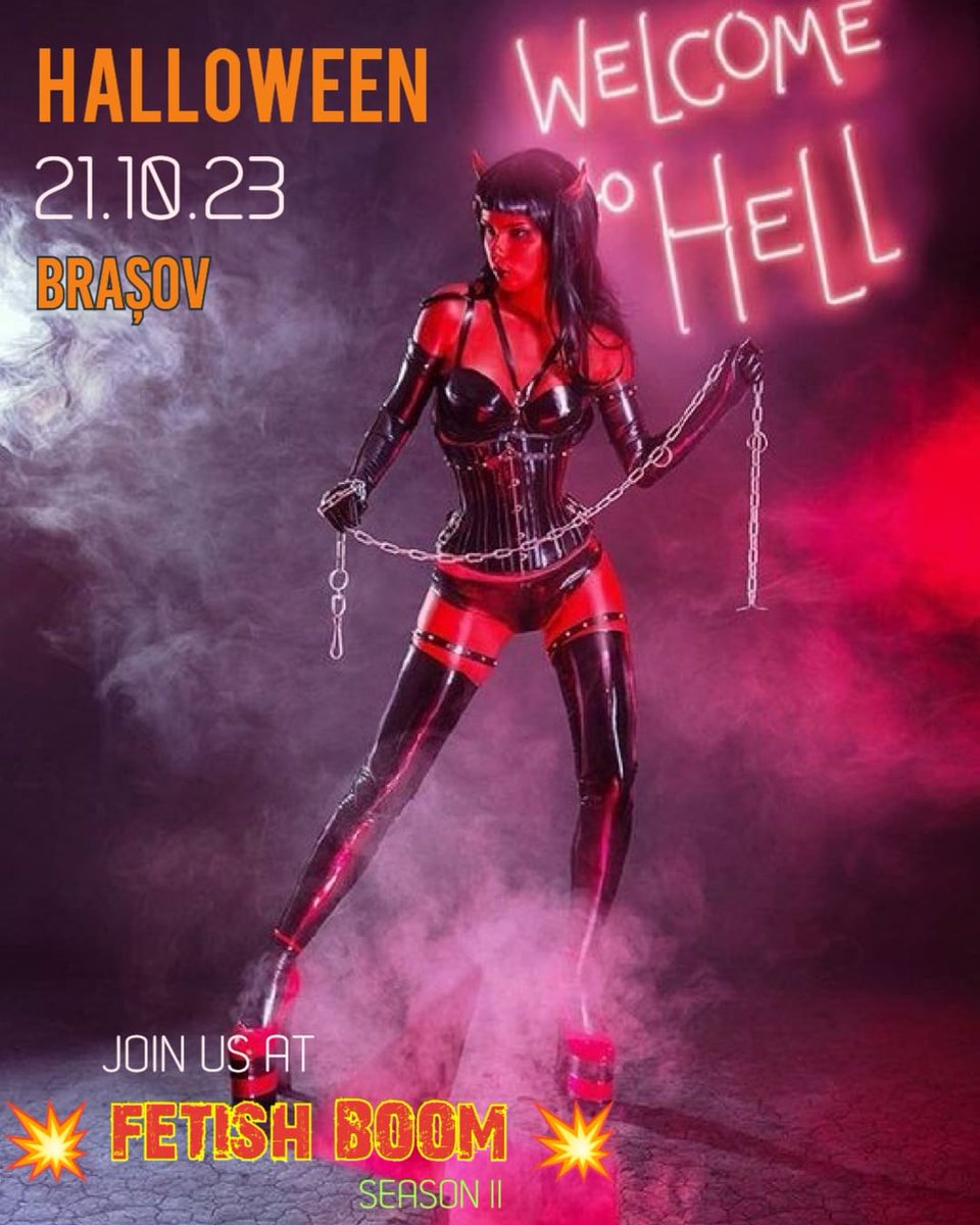 QueenMaria1111's tweet photo. 💥FETISH BOOM 💥
Femdom Party 
 On Halloween 👻 
 We 💥 ETISH BOOM 💥, everything is possible...
 @Kitkat031181  event coordinator 👑
 Special guests @Worship_tina, @MistressAndreea @Goddessellyah4k 👠👠👠
  🚫
 🔞🔞🔞
#fetishparty #fendomparty
#mistressparty 
#fetish #fendom https://t.co/XMRlxGC5zn
