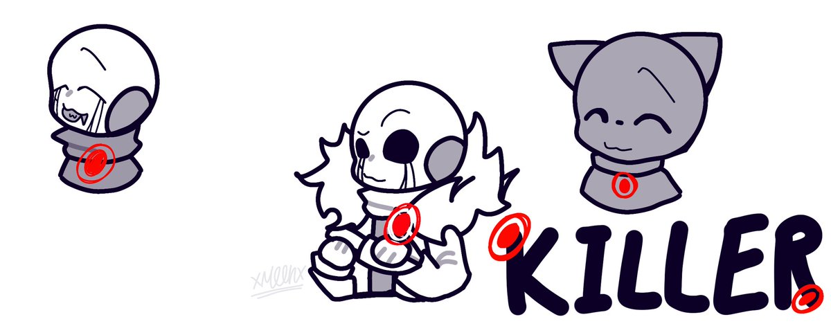 Killer_sans! 
#killersans
Lazy asf