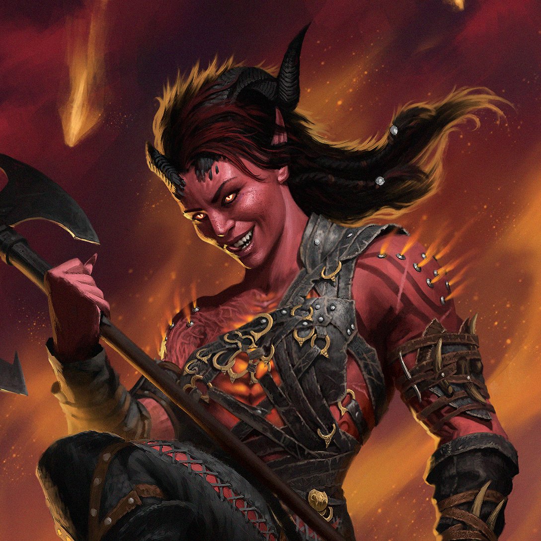 robmichel_art's tweet photo. Karlach, from Baldur's Gate 3.
What a freaking awesome character! https://t.co/RYwtX7swZ9