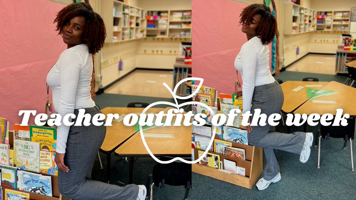 imBrieh_'s tweet photo. 👀 NEW VIDEO
TEACHER OUTFITS OF THE WEEK🙂 #kindergartenteacher #teachersofyoutube #teacherlife
https://t.co/14zO3aQtka https://t.co/ycZOhAvQ3i