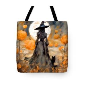 Autumn Season Fun. lauriesintuitiveart.pixels.com/featured/autum… #artforsale #art #Halloween #witches #witchart #witchgifts #giftideas #giftsforher #giftsforhim #Autumn #autumnvibes #AYearForArt #pumpkins #shoppingonline #totebags #buyart