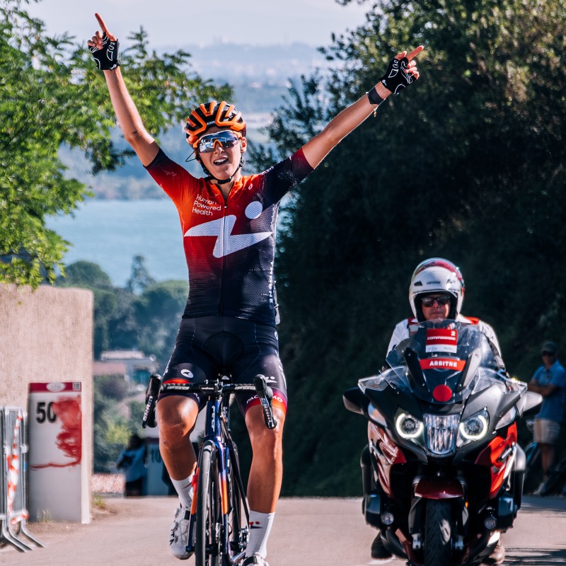 hphcycling's tweet photo. First pro win β
35km solo attack β
Combativity jersey β
Three in the top ten β
βI said to myself, βpull, pull and pull again, just believe in yourself!ββ
#TCIAF