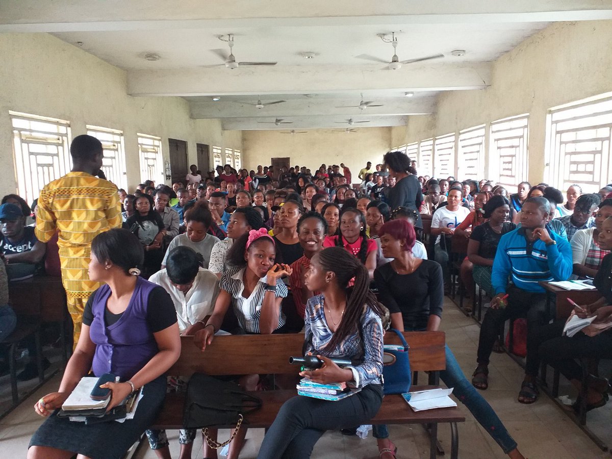 EbenezarWikina's tweet photo. I guest lectured final year students at Ken Saro-Wiwa Polytechnic in 2018 & 2019
By January 2020, I had taught over 600 students
It was actually a very fun experience. I will do it again, later in my career by God’s grace
#LearnwithEben #EbenLectures #TheWikinas https://t.co/7u1KZBwGih