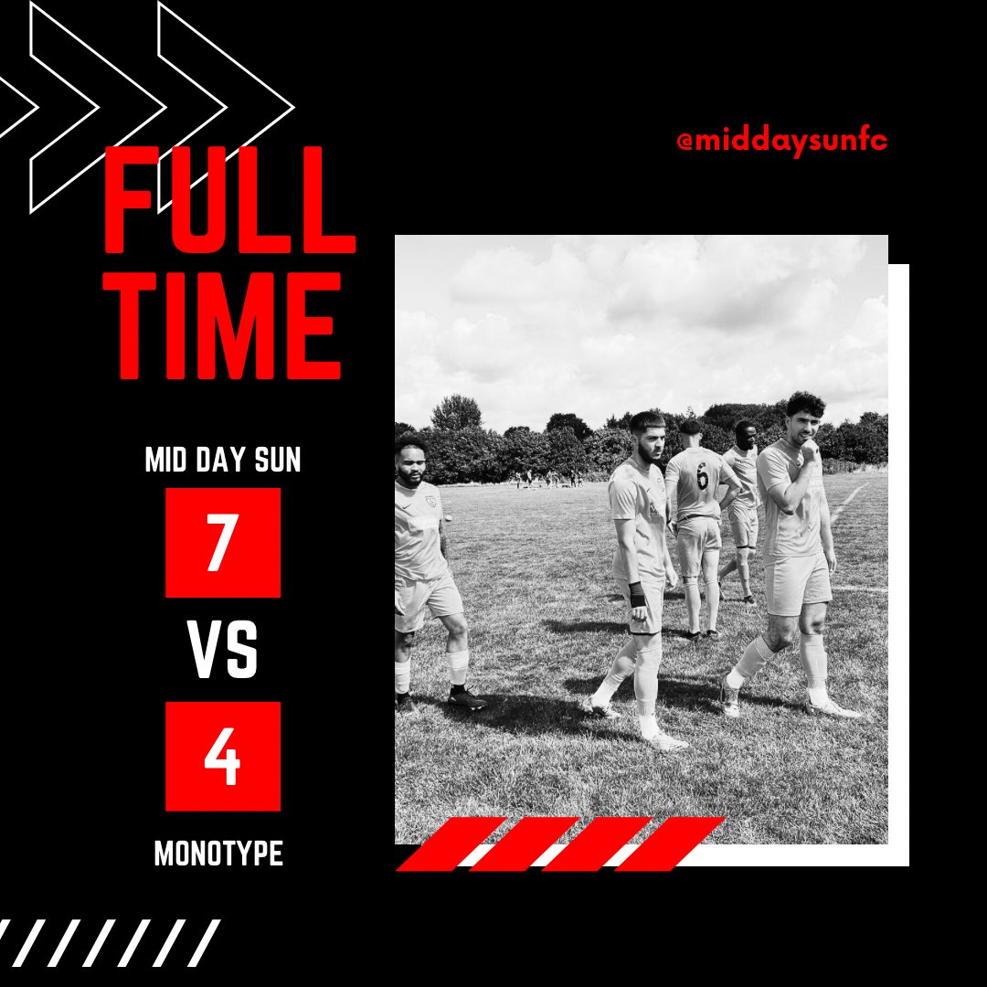 MidDaySunFc's tweet image. First game, first win to get the season started 🤝