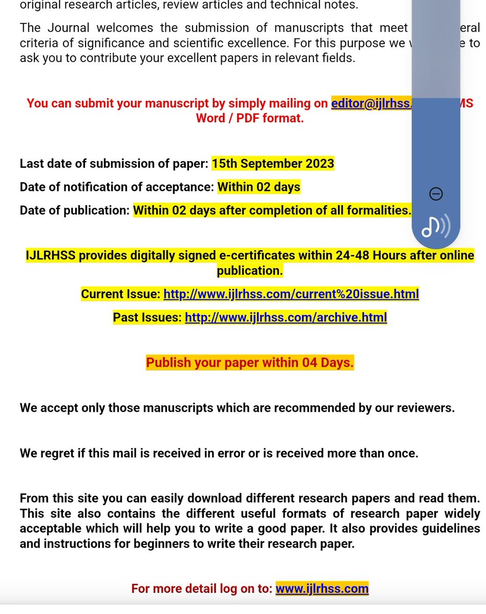 Publish your paper in 4 days!
🤣🤣🤣
#academia 
#predatorypublishers
#PeerReview (or lack thereof...)
#iwish 
#thanksbutnothanks