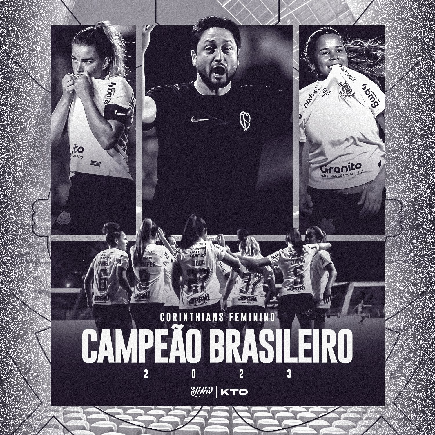 Meu Timão on X: O CORINTHIANS FEMININO É PENTACAMPEÃO BRASILEIRO