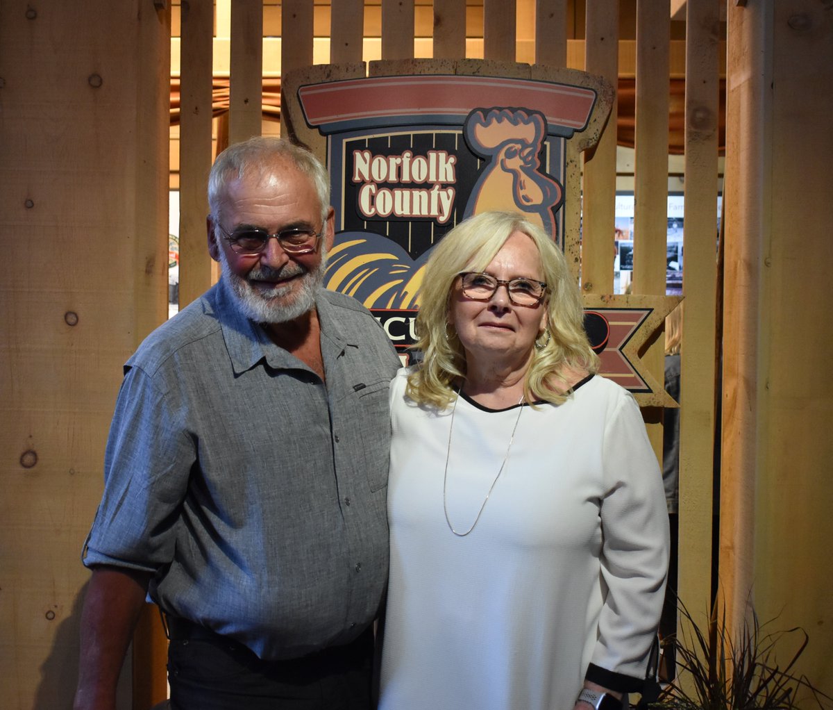 Today we had the pleasure of celebrating the contributions and achievements of the late Irene Anderson, the late Hon. John S. Martin and Kernal Peanuts Ltd. (with owners Ernie and Nancy Racz) as our 2023 inductees into the Norfolk County Agricultural Hall of Fame!