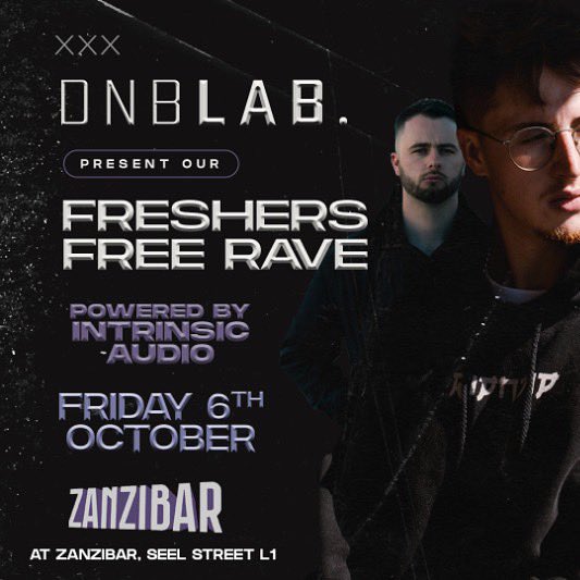 Playing Liverpool 6th October w/ Sudley + some of the DNB Lab gang 💥💥💥