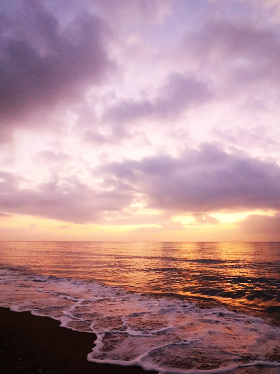 朝の海　津市の海