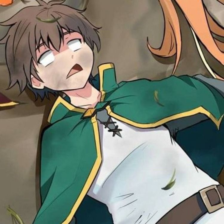 konosuba Kazuma+Aqua icon  Anime, Imagens legais, Metadinhas