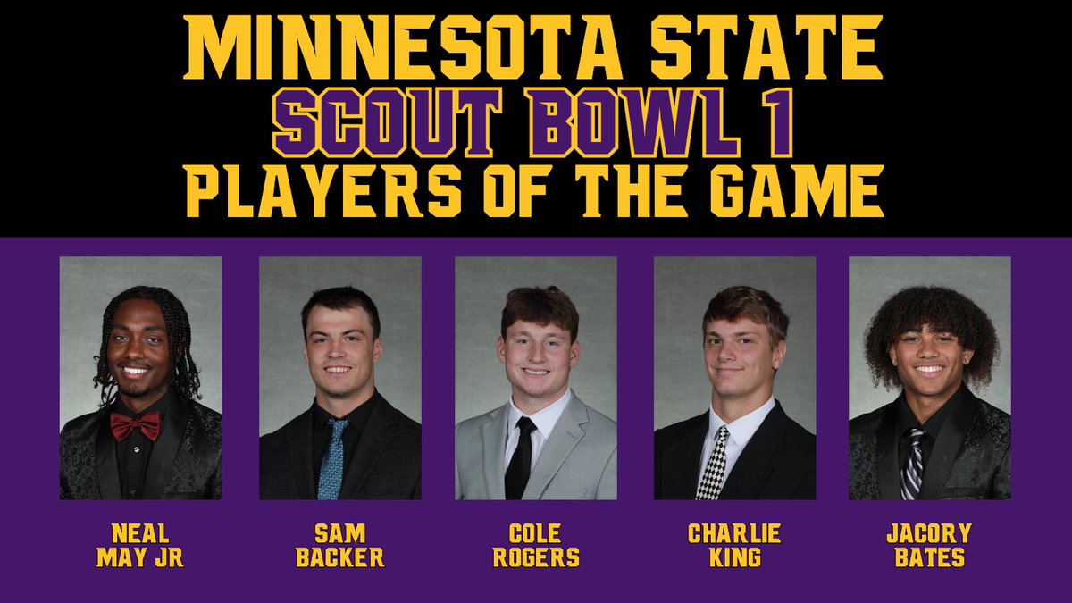 Players of the Game from last Friday’s Scout Bowl go to @NealMayJr_ @SamBacker5 @colerogers22 @JacoryBates and Charlie King #MakeTheJourney #RollHerd #HornsUp #C2BE #WAR 1-0!