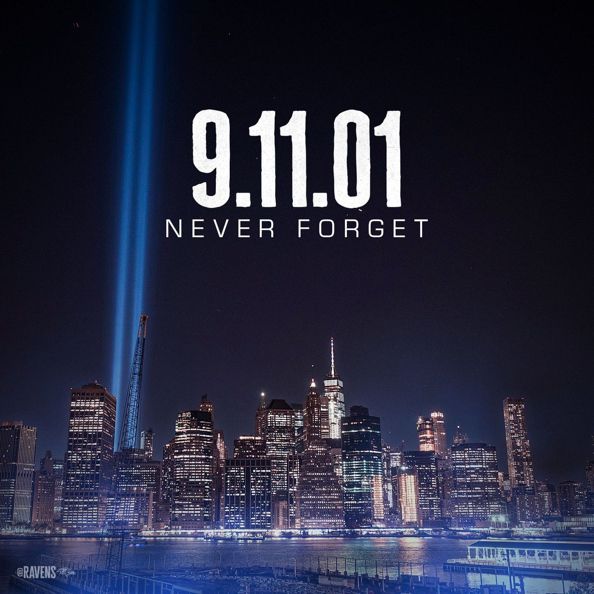 Ravens's tweet photo. Never forget. https://t.co/1p9KCGK20O