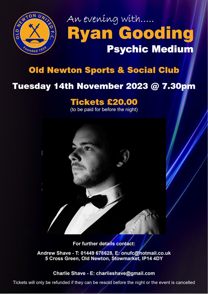 OldNewtonUnited's tweet photo. Tickets now available..... https://t.co/j2IAkWs6UP