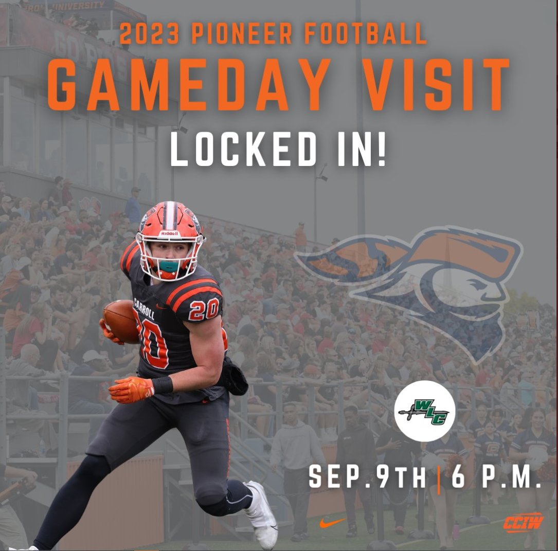 Gabe Terstriep (@gterstriep) on Twitter photo Had a great game day visit watching <a href="/piofootball/">Carroll U Football</a> yesterday! Big thanks to <a href="/CoachHolleyCU/">Garren Holley</a> for the invite.
<a href="/JackCornell73/">Jack Cornell</a> <a href="/QNDFootball/">Quincy Notre Dame Football</a> <a href="/CoachBuddah/">Mike Budziszewski</a> <a href="/CoachBigPete/">Peter "Coach Big Pete" Leinweber</a> Had a great game day visit watching <a href="/piofootball/">Carroll U Football</a> yesterday! Big thanks to <a href="/CoachHolleyCU/">Garren Holley</a> for the invite.
<a href="/JackCornell73/">Jack Cornell</a> <a href="/QNDFootball/">Quincy Notre Dame Football</a> <a href="/CoachBuddah/">Mike Budziszewski</a> <a href="/CoachBigPete/">Peter "Coach Big Pete" Leinweber</a>