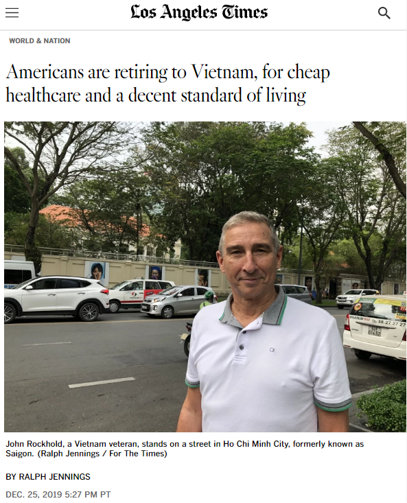 Americans moving to Vietnam to reap the benefits of socialism after their government launched a genocidal imperialist war to prevent it