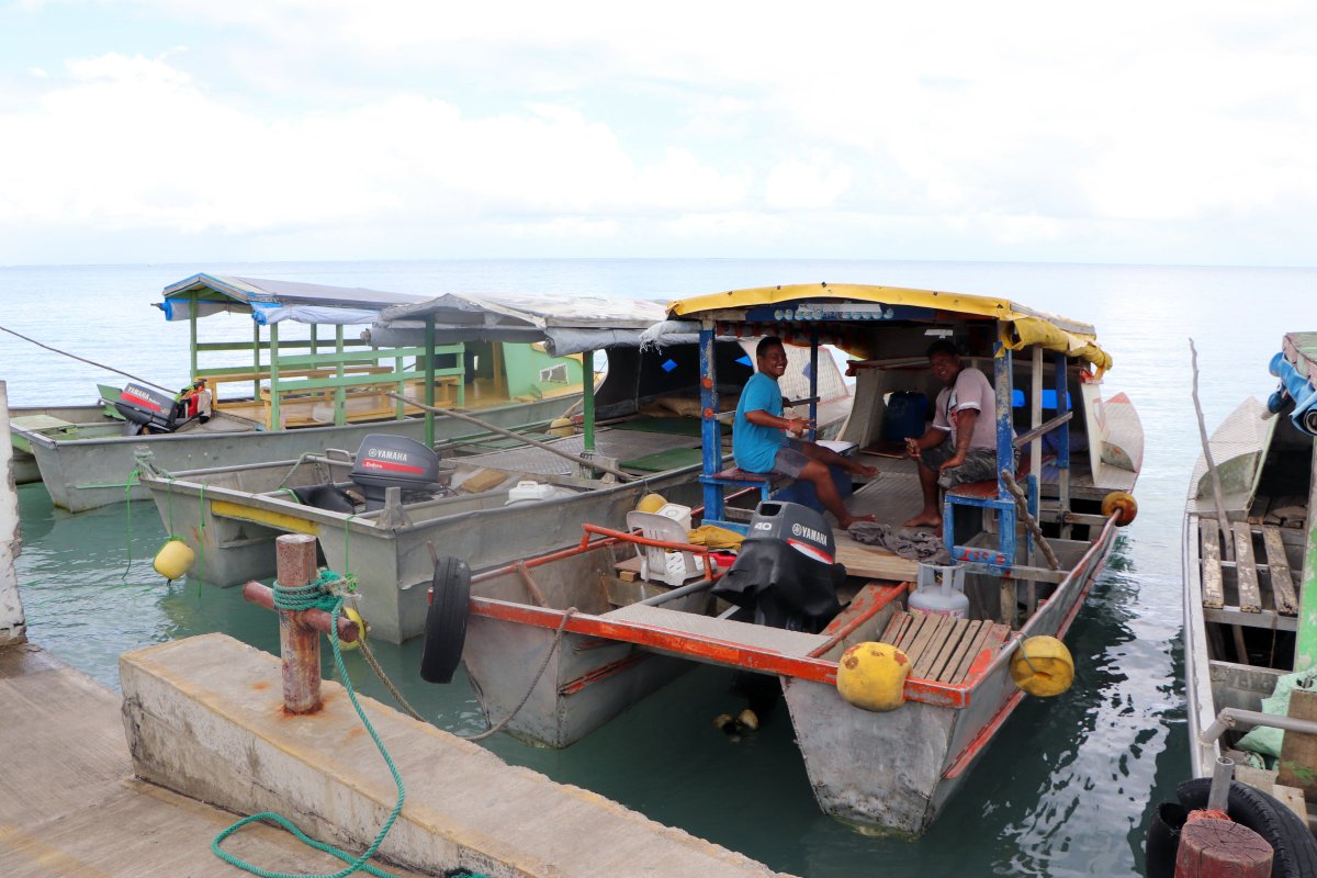 UNDP_Samoa's tweet photo. We're working on a fantastic project to preserve Samoa's pristine #ocean &amp; transform local maritime transportation. 

Backed by @JapanGov, our #CAPIT project is exploring the use of electric motors for boats to reduce emissions 🌎,save money ⛽ &amp; help make 🇼🇸's future greener 💚. https://t.co/on4sOUNh1e