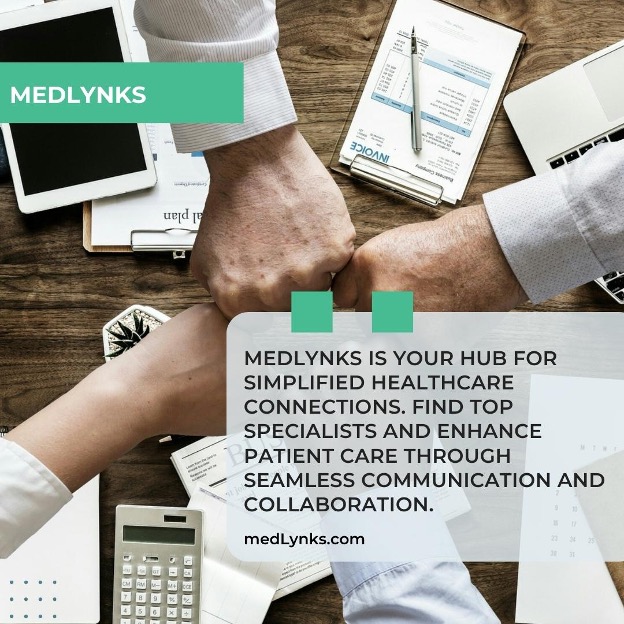 Simplify Healthcare Connections with medLynks! 🌟 Find top specialists, collaborate seamlessly, and elevate patient care.
Join us now! 💙
medLynks.com

#MedicalSpecialists #HealthcareInnovation #Healthcare #HealthcareTechnology #DigitalHealth #Chicago #Illinois