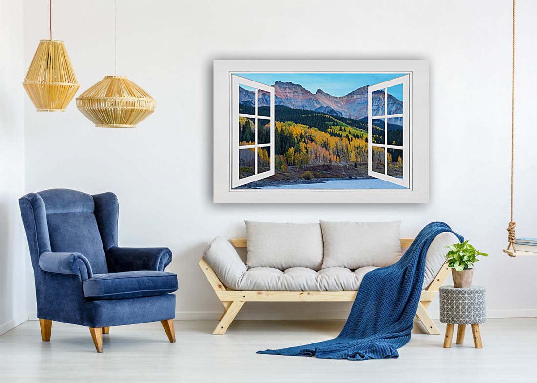 bophoto's tweet photo. Trout Lake Autumn Rocky Mountain Open White Picture Window Frame - In the gallery here - https://t.co/HZAkEpiq1Z
#coloradoart #wallart #windowart #fakewindows https://t.co/VPs9Y5uGhf