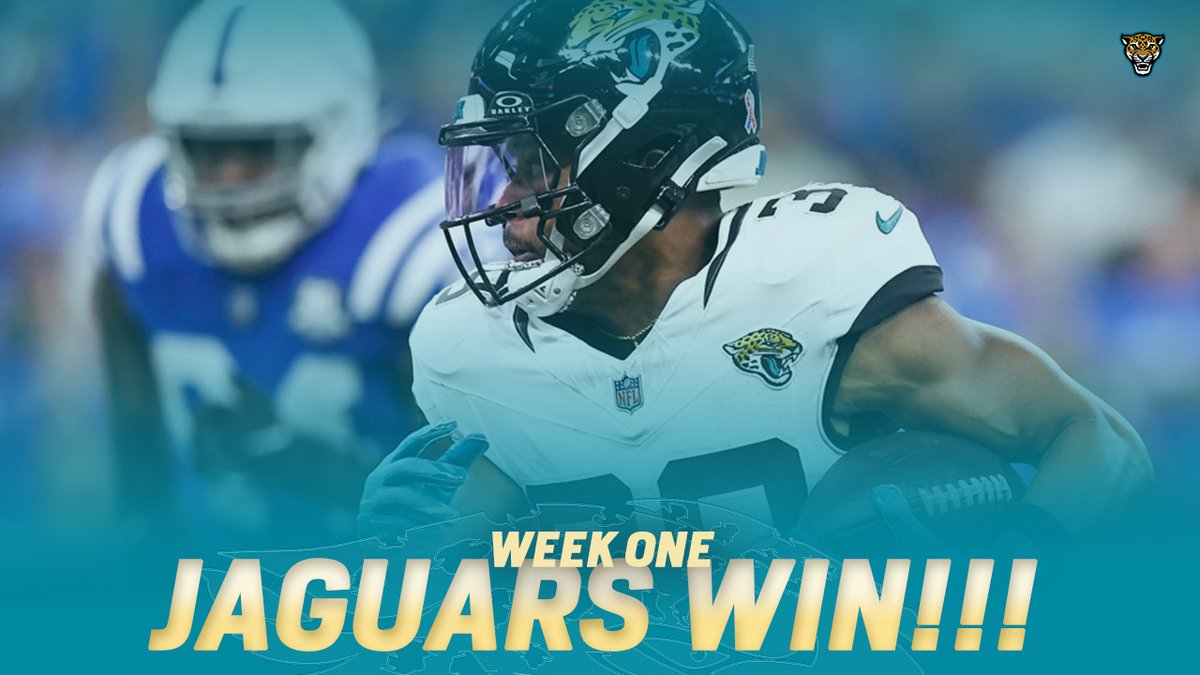 Jaguars Win! Take Down Colts 31-21: youtu.be/zbSByZQxAdU