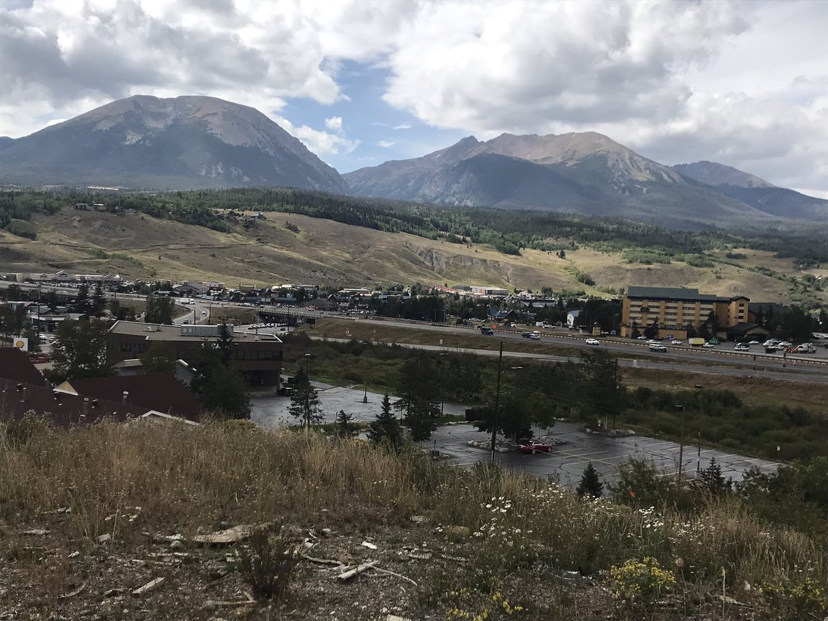 Day 4-Anniversary Tour through the 14ers, reaching even higher!
1. Mt. Antero 14,269
2. Mt. Elbert 14,433 (CO tallest)
3. Mt. Harvard 14,420
4. View from our hotel room in Dillon, CO; Buffalo Peak