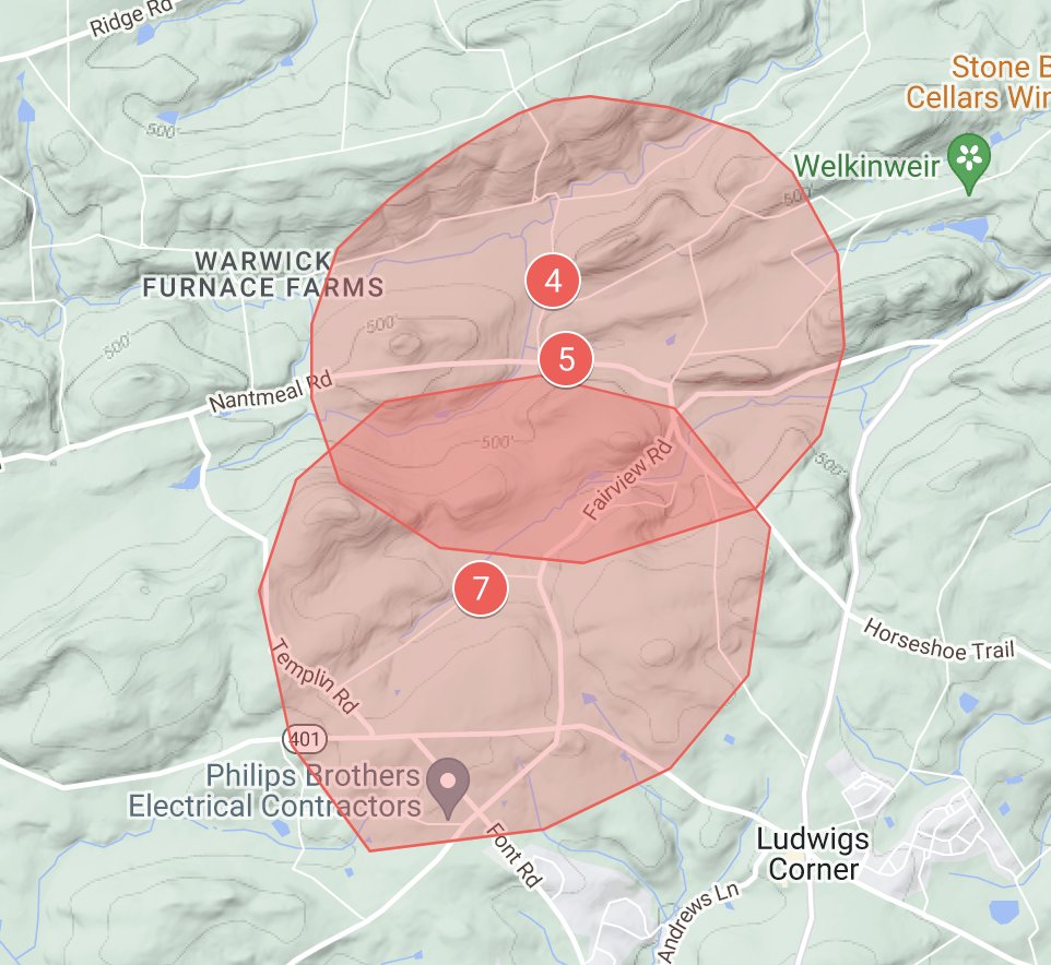 New reported sightings in the area of 269 Wynn Hollow Rd. Perimeter being set up, reports say a K9 has a scent and a drone is in the air. Updates on map linked below.  averillanalytics.com/chescomap/

<a href="/Andrew_Averill/">andrew averill</a>

#ChesterCounty #ChesterCountyJail #DaneloCavalcante #escapee