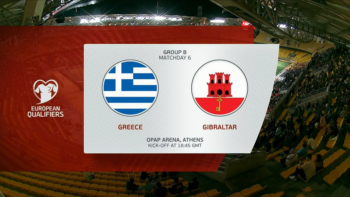 Full Match: Greece vs Gibraltar