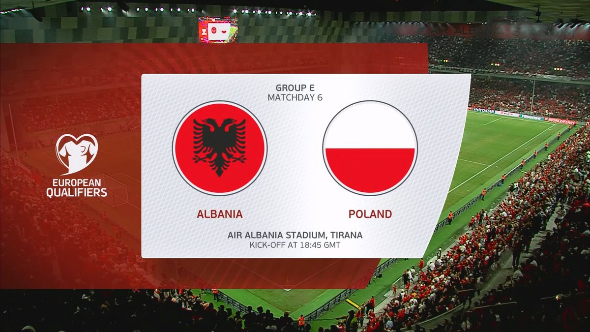 Full Match: Albania vs Poland