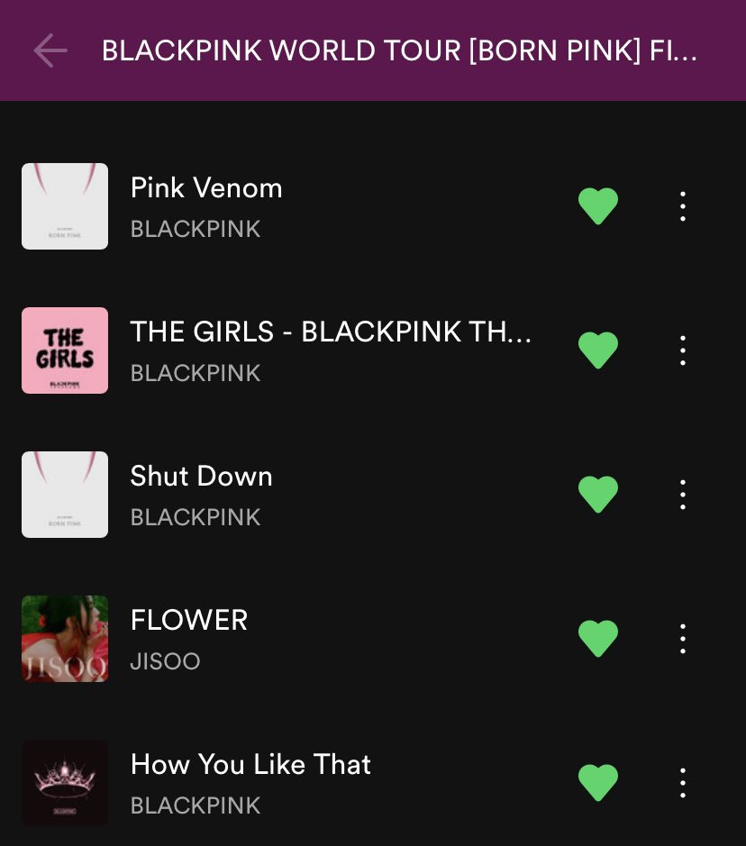 PortalJisoo_'s tweet photo. [INFO] O Spotify criou uma playlist para celebrar o final da BORN PINK World Tour em Seul e adicionou "FLOWER" da #JISOO.

🔗 https://t.co/6JquBTIWLu

I vote #FLOWER for #HitInternacional at this year's #BreakTudoAwards https://t.co/ykNWgUAjh4