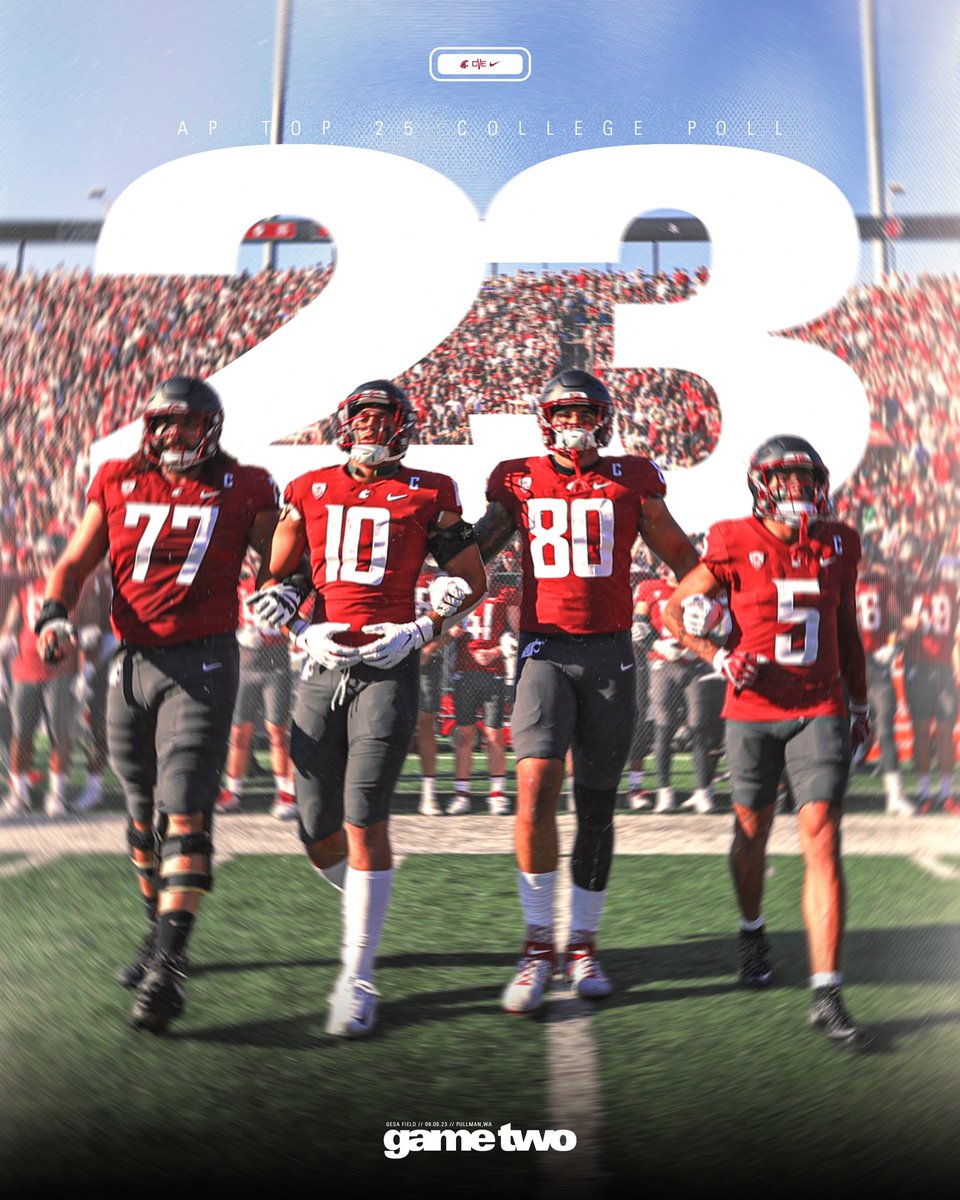 Washington State Football tweet media