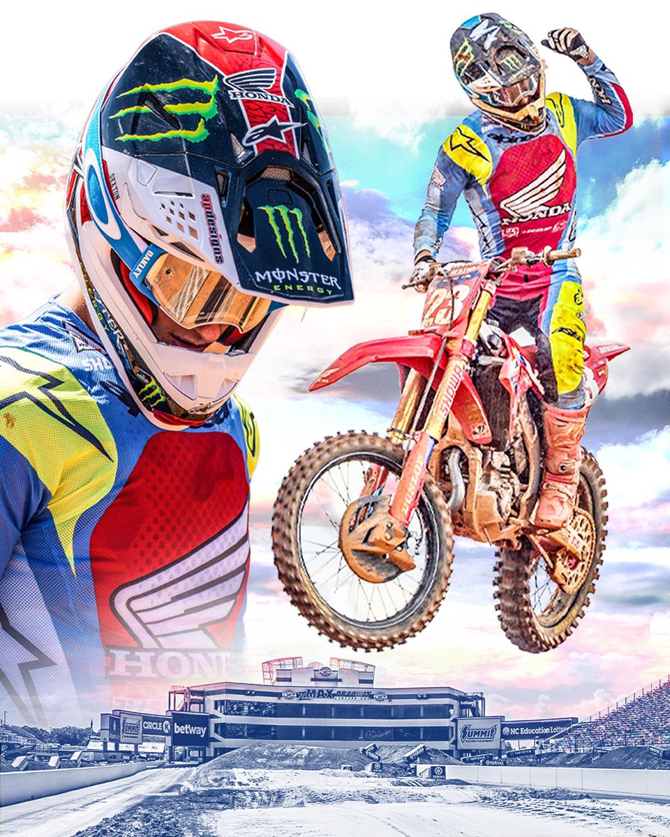 1-1 in Charlotte 🏆 Feeling on the bike was back! Ready to keep the fight rolling into Chicago.

#CS23 #Charlotte